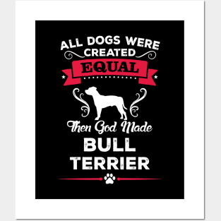 Bull Terrier Posters and Art